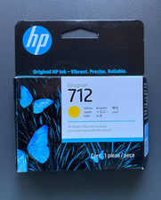 Genuine HP 712 Ink - YELLOW / DESIGNJET T210 T230 T250 T630 (INC VAT) BOXED 2026
