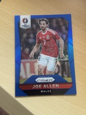 2016 Panini Prizm UEFA Euro - Joe Allen #122 Blue Prizm /249