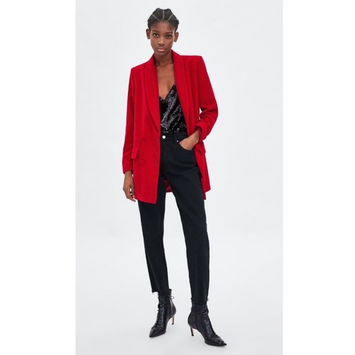 Zara womens velvet - velvet, blazer
