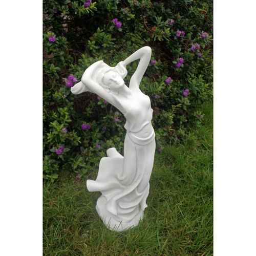 Poppy garden ornament lady - poppy,