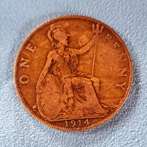 1914 george great britain - v,