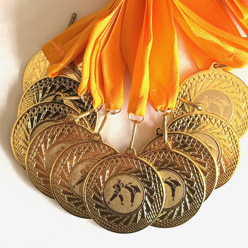 Martial arts medals - 10, &