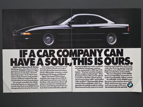 1991 print bmw 850i - 850i, "if