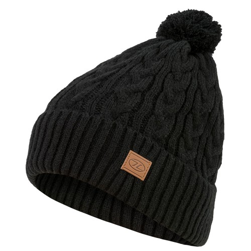 Knitted bobble hat ski - hat,