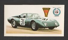 Original 1960s UK Trade Card featuring Rover BRM Le Mans Gas Turbine Car 
