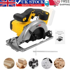 165MM Brushless Cordless Circular Saw For Dewalt 21V-6900RPM Electric WoodCutter