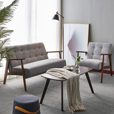 Mid Century Accent Armchair
