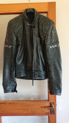 Wolf leather jacket for - leather,
