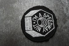 I'm A Speedway Nut Motorsport Sport Woven Cloth Patch Badge (L6S)