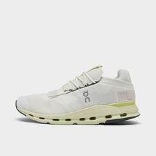 NEW Men's On Running Brand White/Lime Yellow Cloud Cloudnova OC Shoes