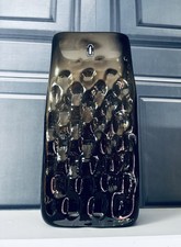 Vintage Whitefriars 9667 Baxter Cinnamon Textured Glass Basket Weave Vase DAMAGE