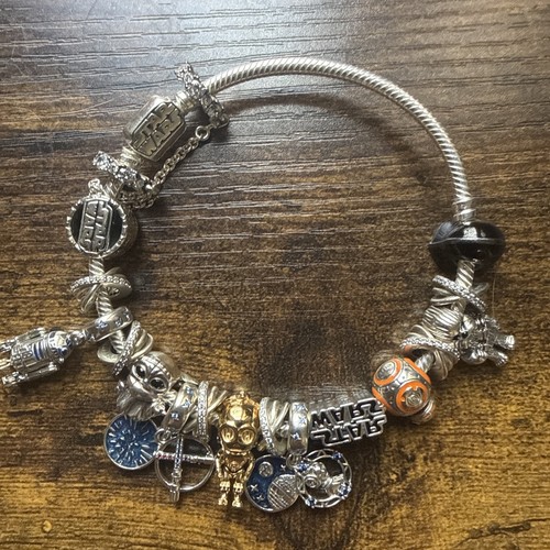Star wars pandora bracelet - star,