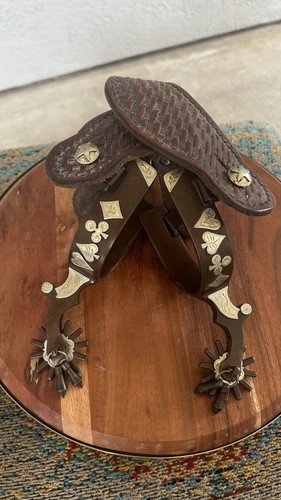 Gambler western cowboy spurs - gambler,