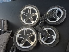 Silvercross pioneer / Wayfarer set of 4 wheels.  Wheels no Pram / Pushchair