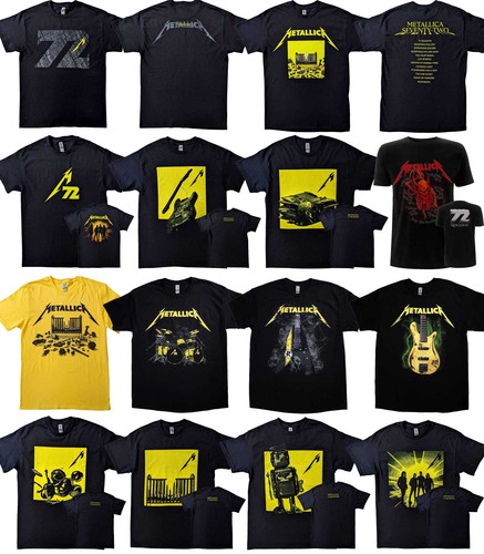 Official metallica shirt m72 - shirt,