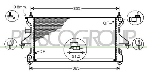 Citroen cactus radiator - citroen,