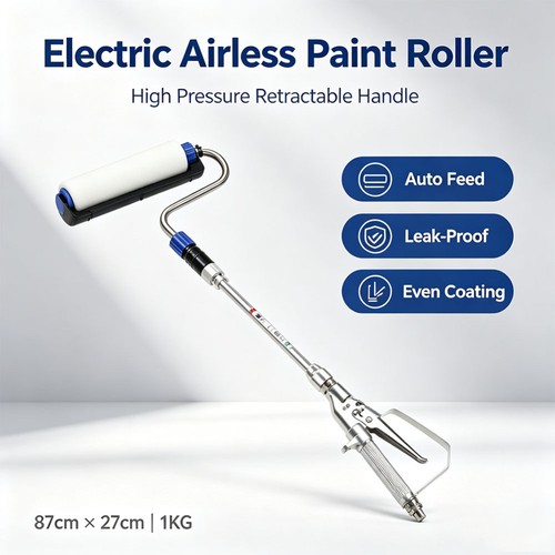 Airless electric paint roller - electric,