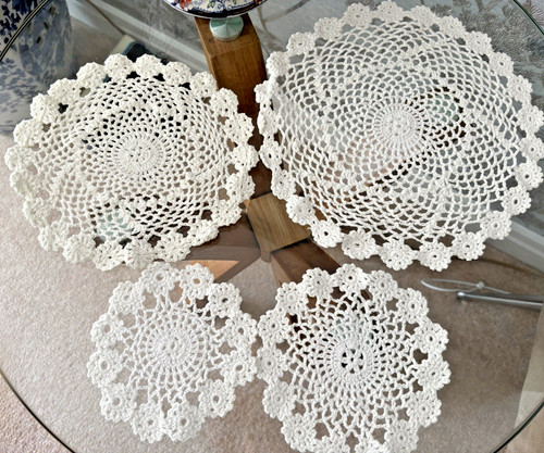 Four vintage white - four,