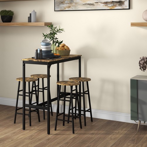 Piece bar table set with - 5,