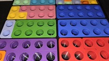 Numicon Set (nearly complete  (77/80 pieces)