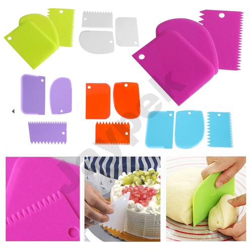 Cake cream smoothing set 3 - cream,