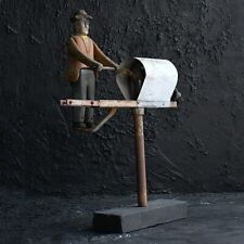 Early 20th Century American Folk Art Mechanical Whirligig Figure