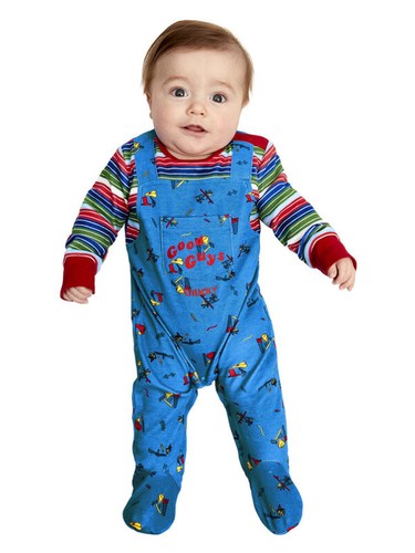 Chucky baby costume blue - chucky, costume,