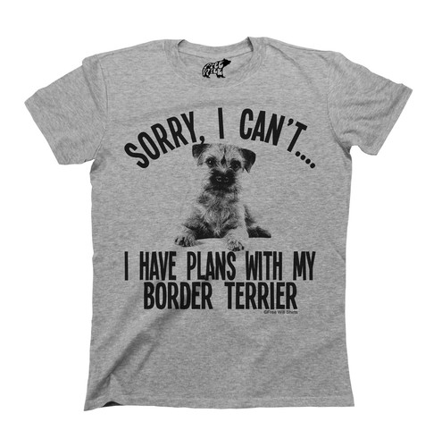 Womens border terrier dog - womens,
