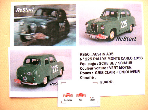 Rs050 decal restart 43 - decal, 1/43