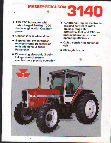 Massey ferguson 3140 - "3140", 115hp