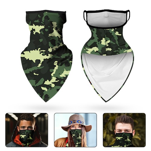 Soft face mask scarf - mask, windproof