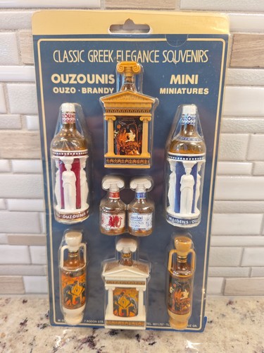 Vtg mini ouzounis ouzo greek - mini,