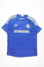 Adidas Chelsea FC Men’s Blue Medium Football Jersey Hazard 17