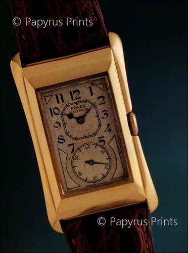 1990 vintage print watch 1930 - 1990,