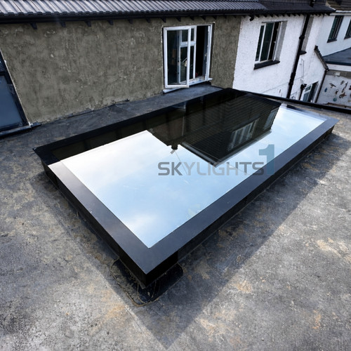 Flat roof skylight triple - skylight,