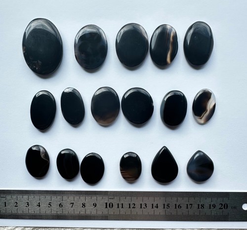 Agate cabochons multi shape - agate,