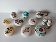 Vintage ceramic pomanders - 10,