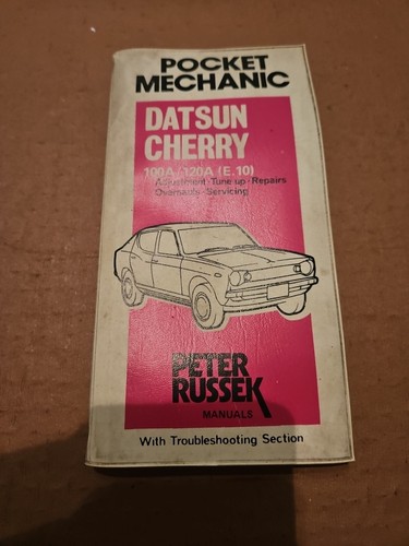 Pocket mechanic datsun - datsun, cherry