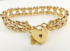 9ct Gold Bracelet Kiss Gate