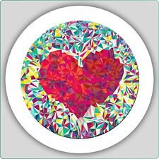 ABSTRACT LOVE HEART CAR TAX