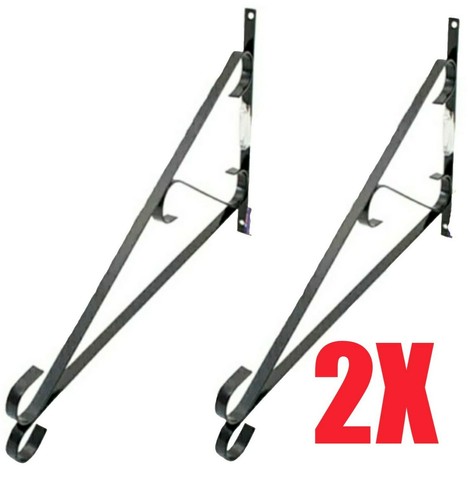 2pc hanging basket bracket - 2pc, 16"