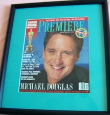 Michael Douglas autographed