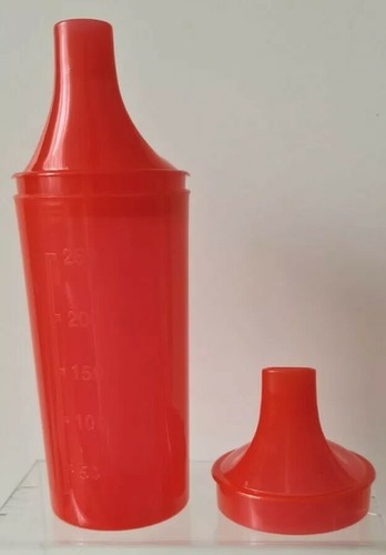 Plastic feeding cup with spout - plastic,