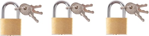 20mm brass padlock - 3,