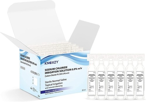 Sterile saline pods - saline, eye