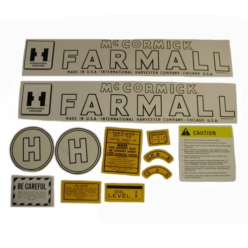 Fits farmall model - farmall, h