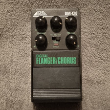 Aria DM-X10 Digital Chorus / Flanger Rare Vintage Guitar Effect Pedal MIJ Japan