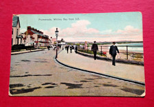 Antique Postcard Posted 1914 Promenade Whitley Bay From S.E