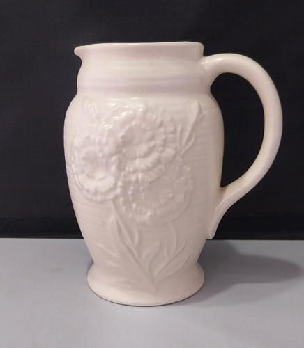 Vintage cream ware - cream, flower