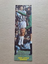 JEFF ASTLE WEST BROM BAGGIES LEGEND HAND-SIGNED MAGAZINE PICTURE                